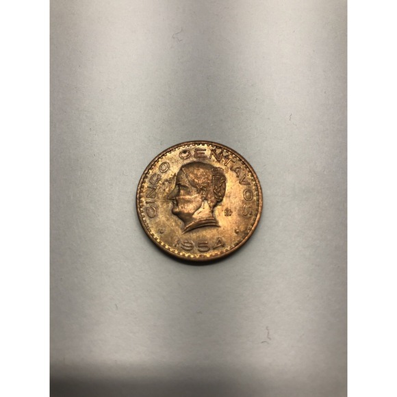 Other - 1954 Mexico Cinco Centavos
